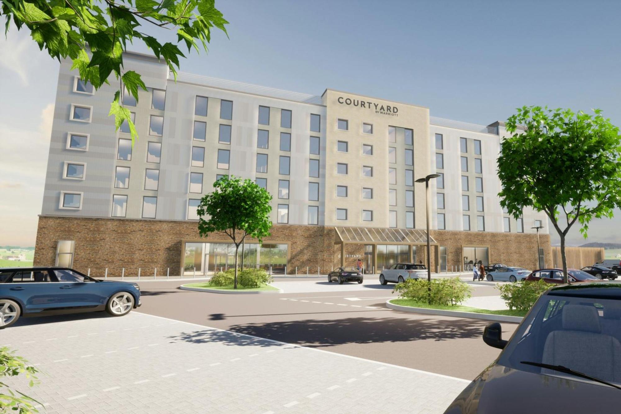 Courtyard By Marriott Sheffield Hotell Eksteriør bilde